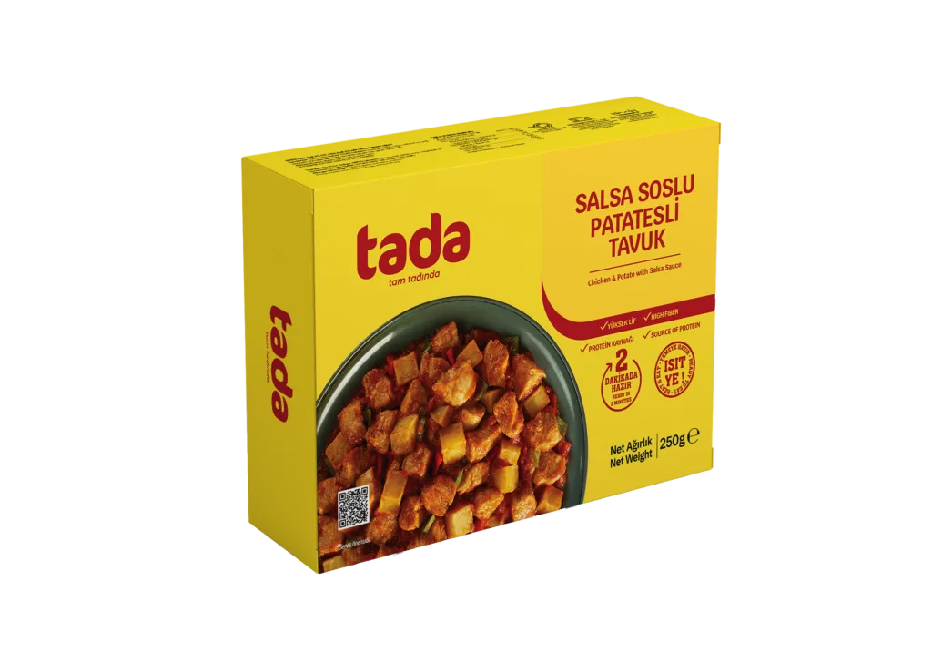 Salsa Soslu Patatesli Tavuk