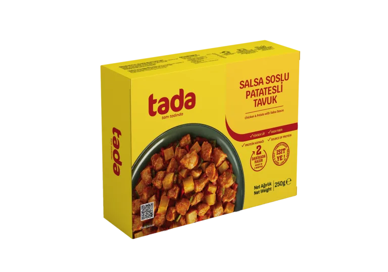 Salsa Soslu Patatesli Tavuk