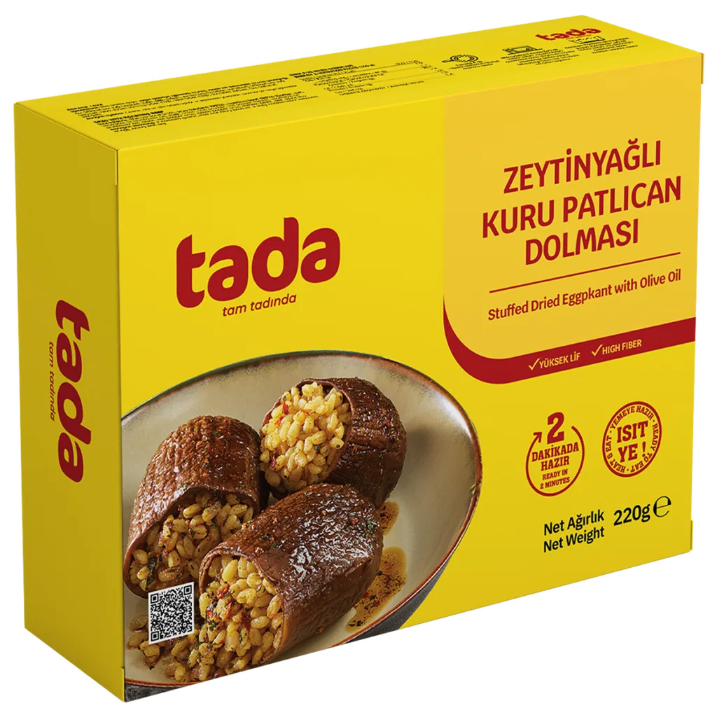 Zeytinyağlı Kuru Patlıcan Dolması