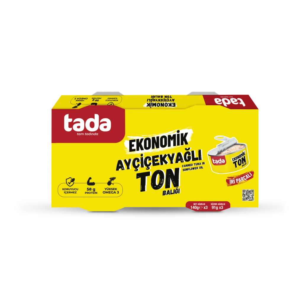 Ekonomik Ayçiçek Yağlı Ton Balığı 140 g x2