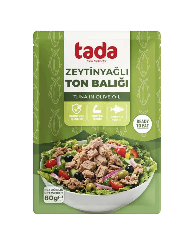 Zeytinyağlı Poşet Ton Balığı