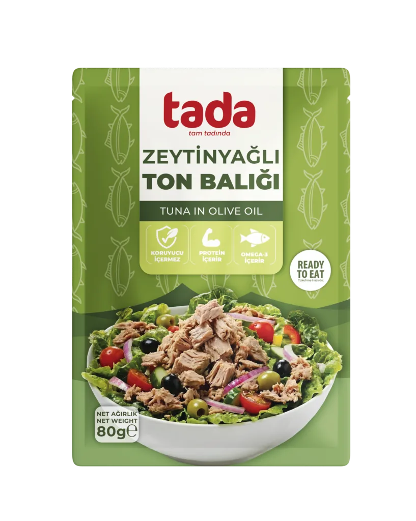 Zeytinyağlı Poşet Ton Balığı