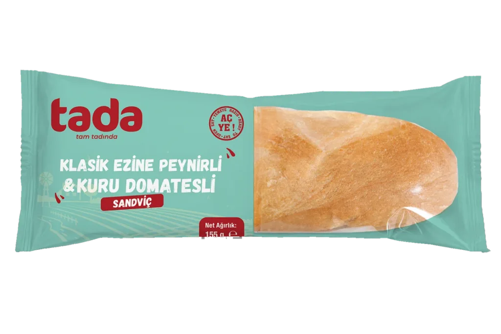 Klasik Ezine Peynirli & Kuru Domatesli Sandviç