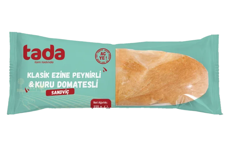 Klasik Ezine Peynirli & Kuru Domatesli Sandviç