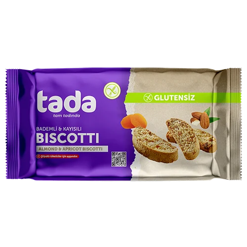 Glutensiz Bademli Kayısılı Biscotti