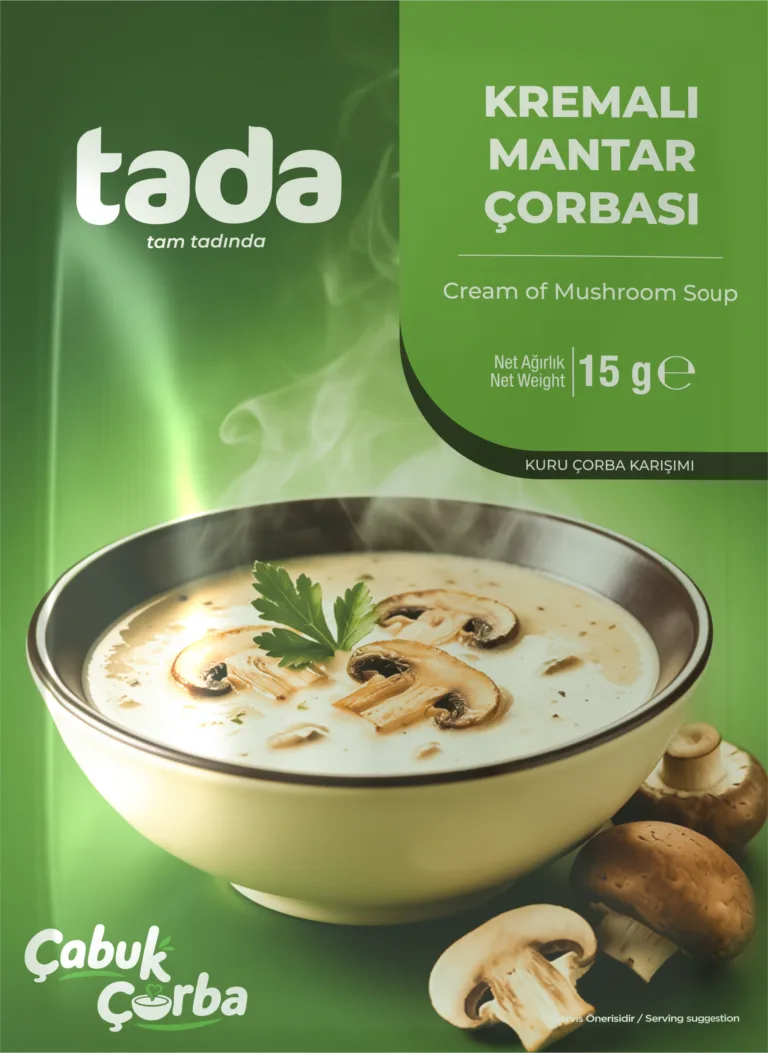 Çabuk Çorba Kremalı Mantar