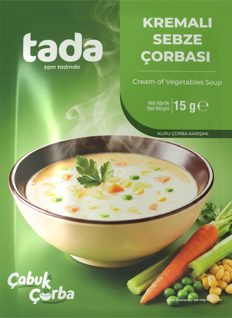 Çabuk Çorba Kremalı Sebze