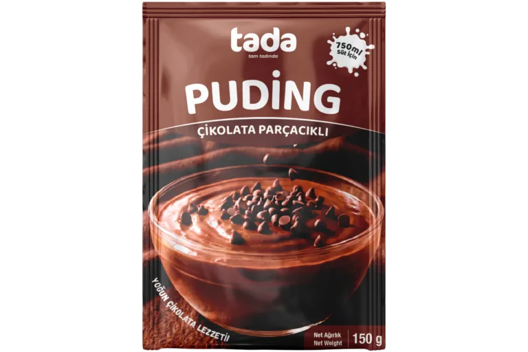 Çikolata Parçacıklı Puding