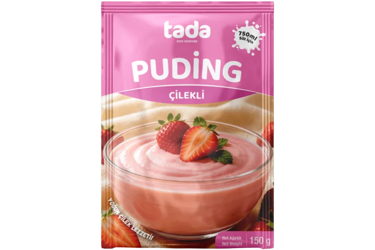 Çilekli Puding