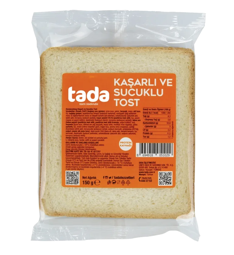 Kaşarlı ve Sucuklu Tost