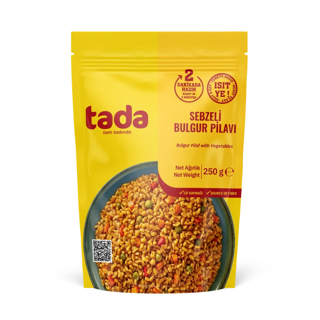 Sebzeli Bulgur Pilavı