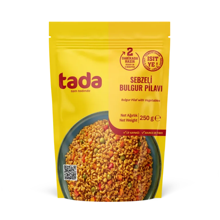 Sebzeli Bulgur Pilavı