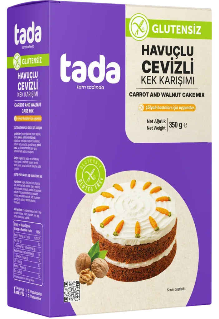 Havuçlu Cevizli Kek Karışımı