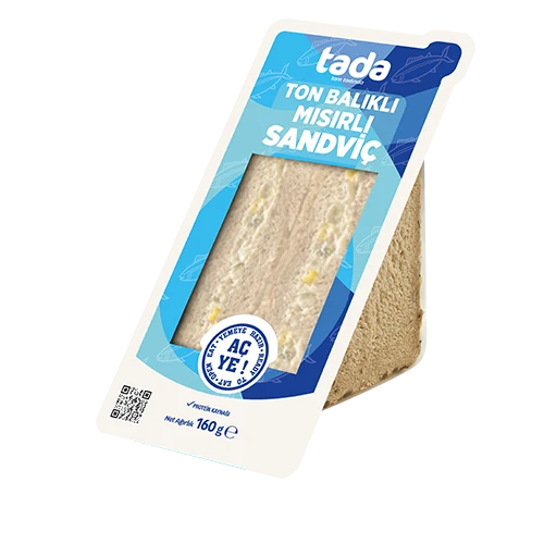 Ton Balıklı Mısırlı Sandviç