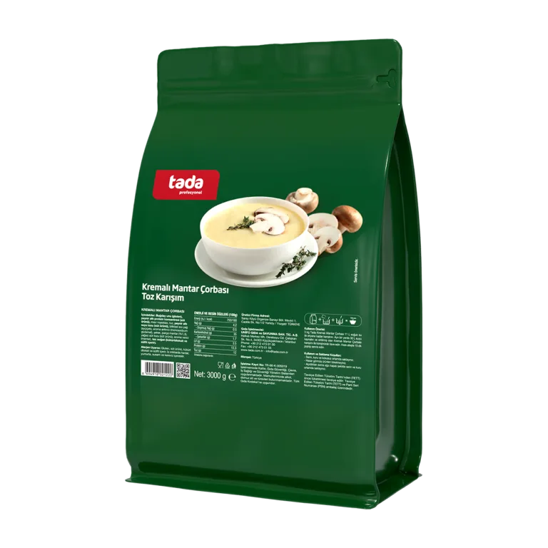 Kremalı Mantar Çorbası 3000 GR