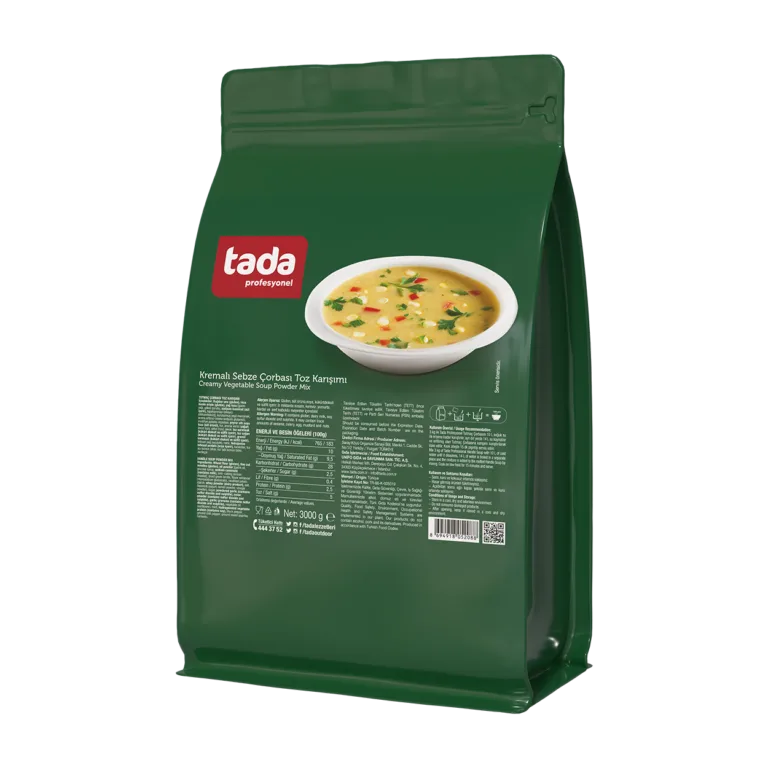 Kremalı Sebze Çorbası 3000 GR