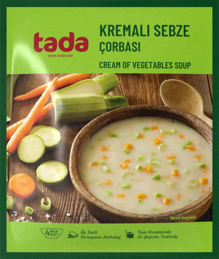 Kremalı Sebze Çorbası