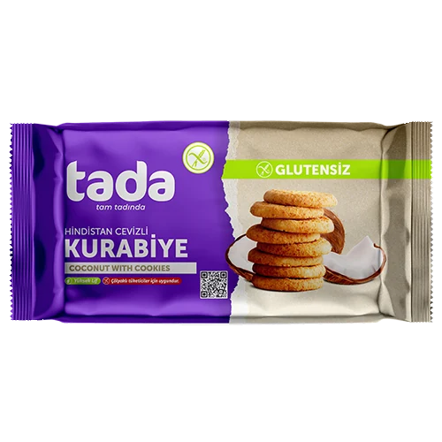 Glutensiz Hindistan Cevizli Kurabiye