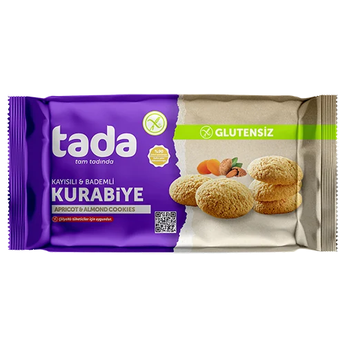 Glutensiz Kayısılı ve Bademli Kurabiye