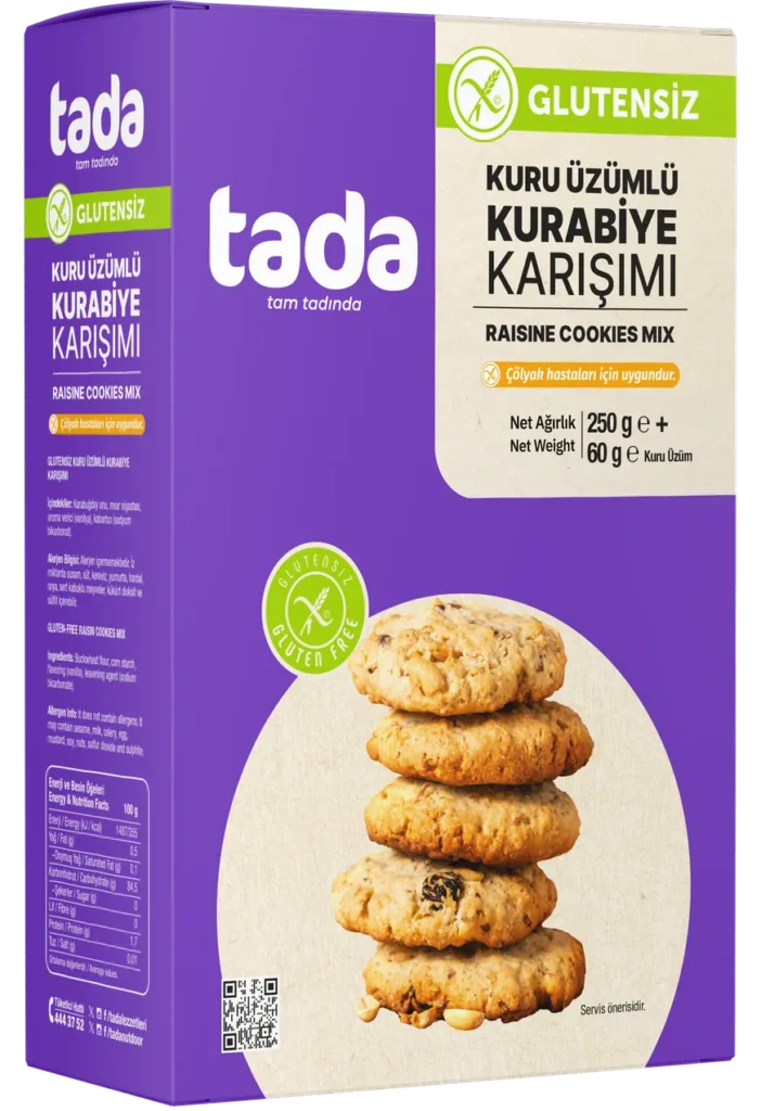 Kuru Üzümlü Kurabiye Karışımı