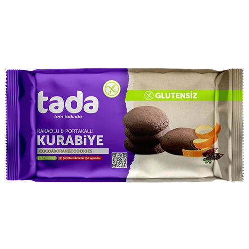 Kakaolu ve Portakallı Kurabiye