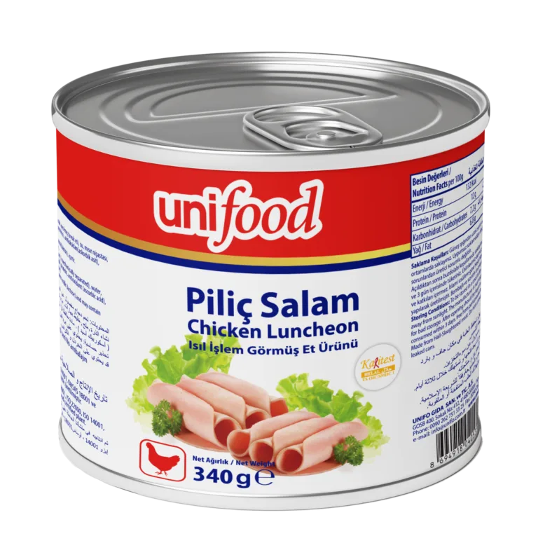 Piliç Salam Teneke 340 GR