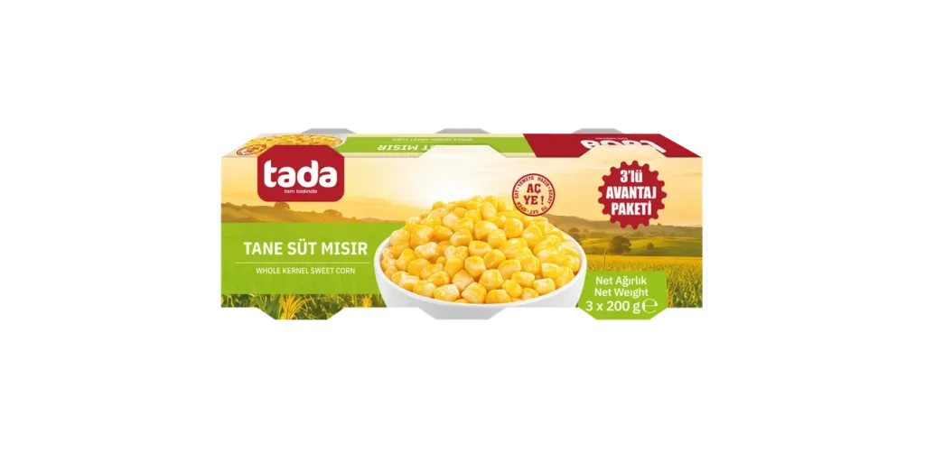 Tane Süt Mısır 3 x 200 g