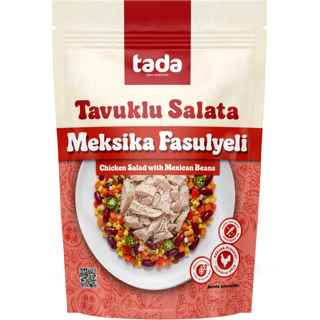Tavuklu Salata Meksika Fasulyeli 150 g Poşet