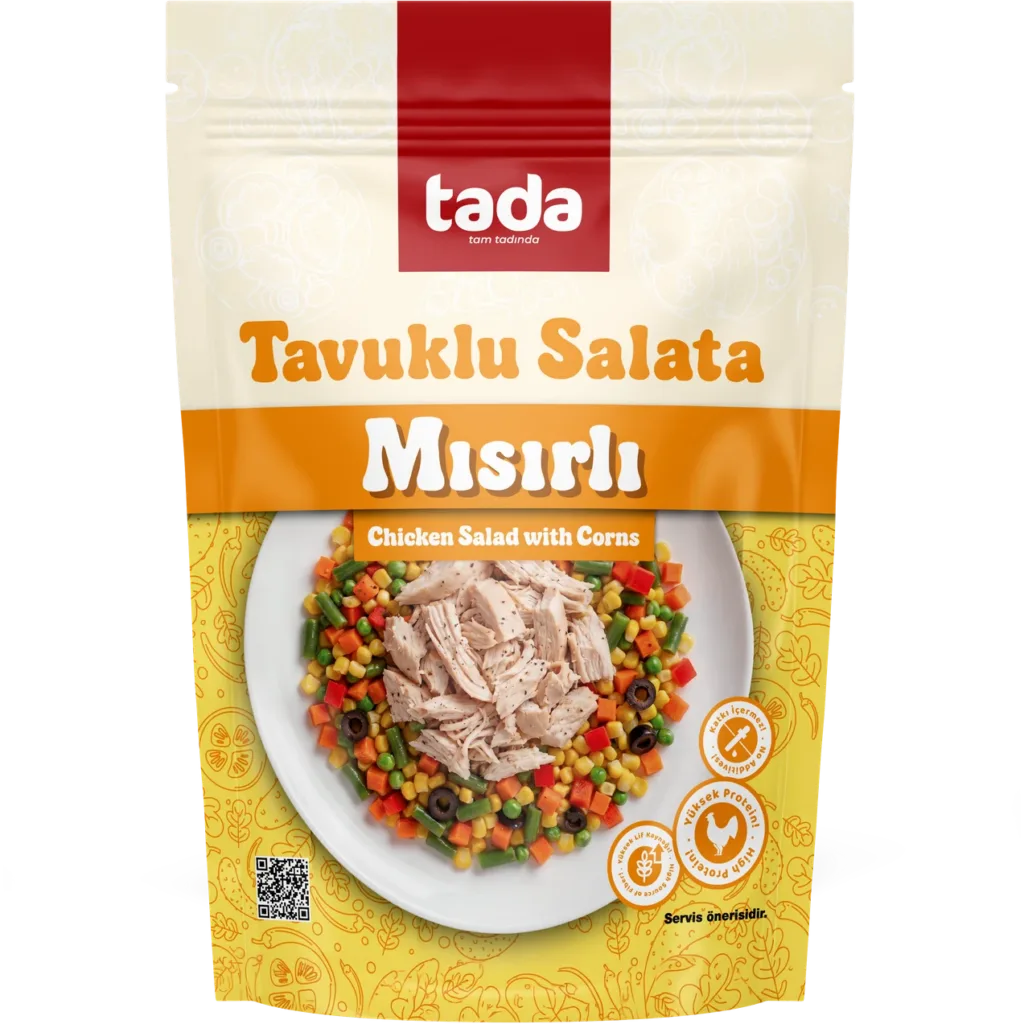 Tavuklu Salata Mısırlı 150 g Poşet