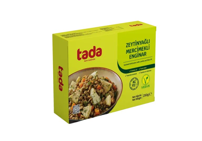 Zeytinyağlı Mercimekli Enginar