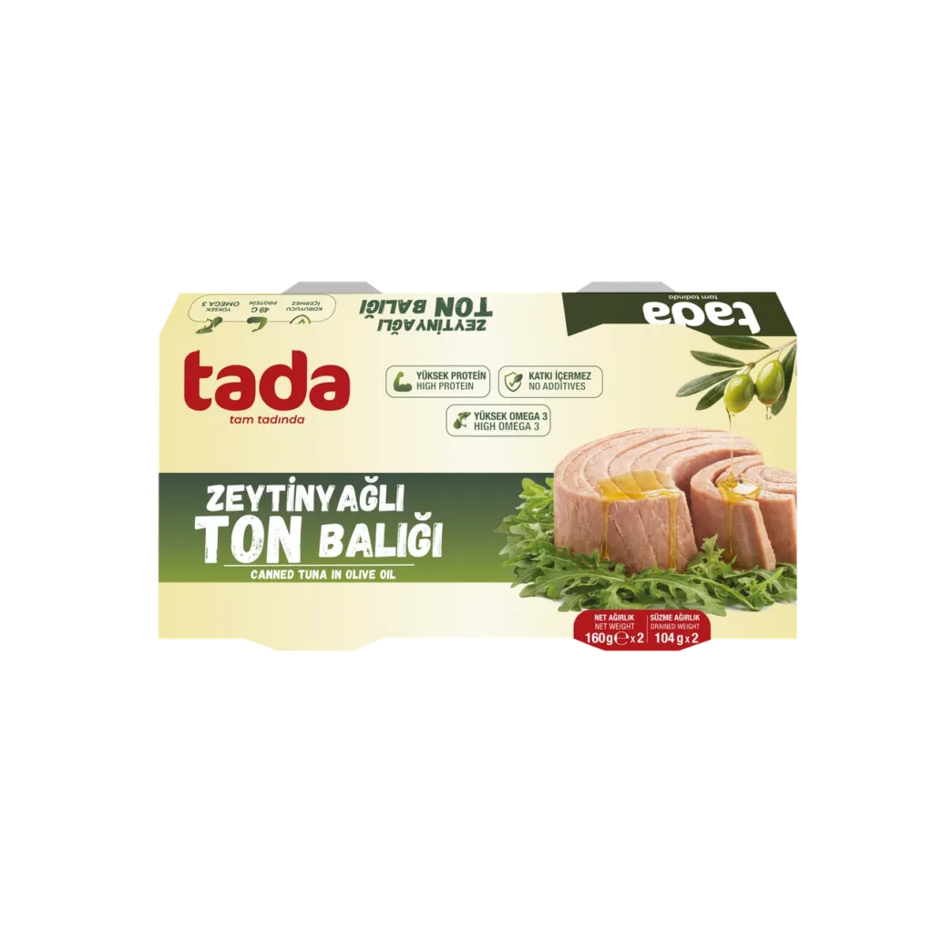 Zeytinyağlı Ton Balığı 160 g x2