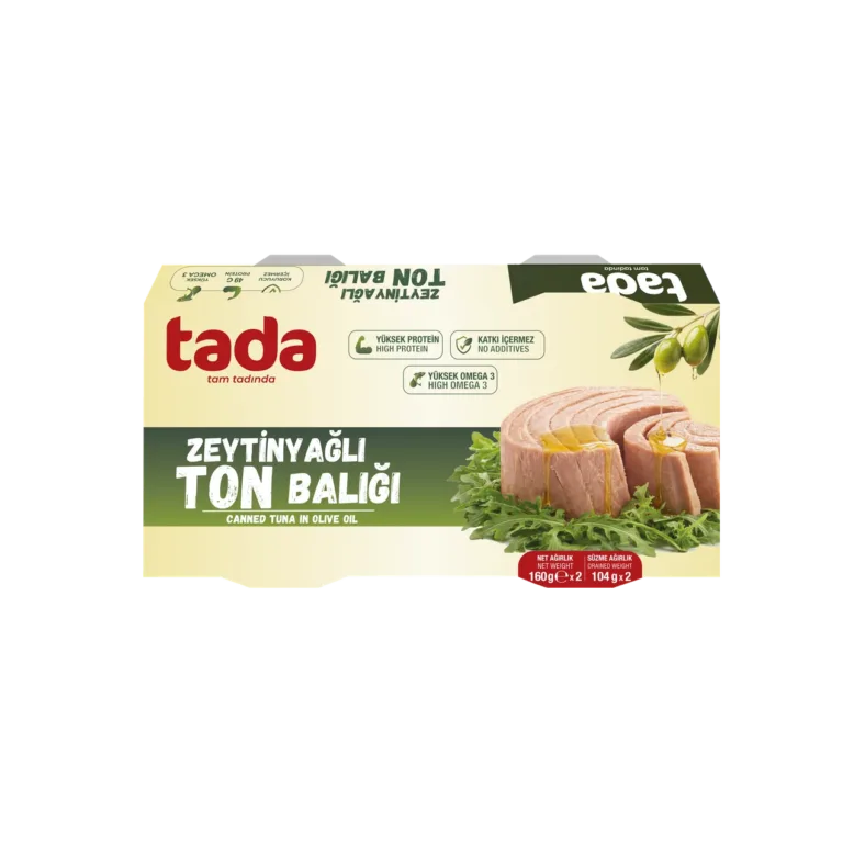 Zeytinyağlı Ton Balığı 160 g x2