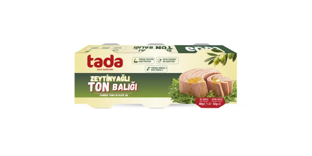 Zeytinyağlı Ton Balığı 80 g x3
